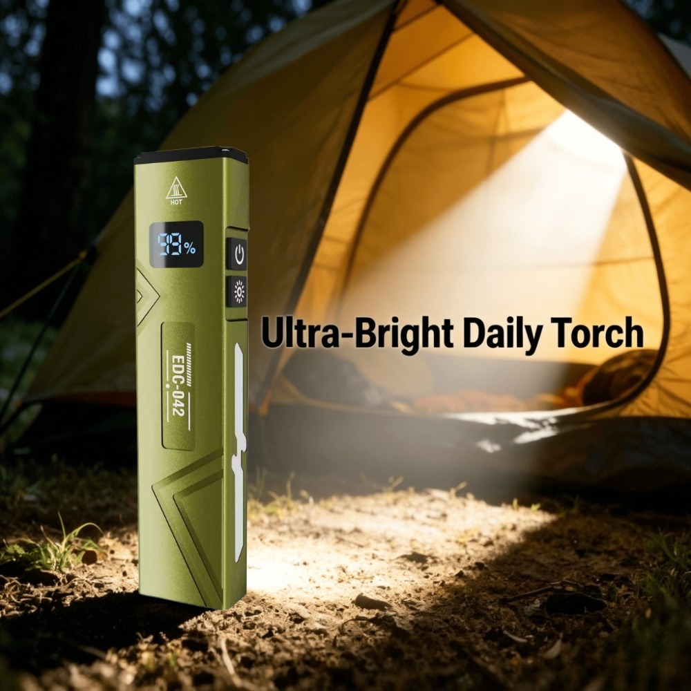 Edc Carry Clip - EDC Flashlight Rechargeable UV Light Magnetic