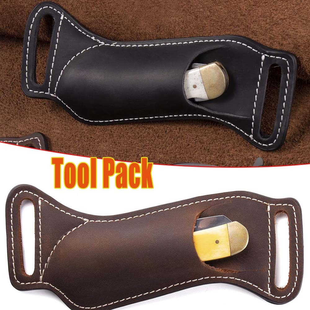 Edc Carry Belt Pouch - Tactical EDC Folding Knife Sheath Waist