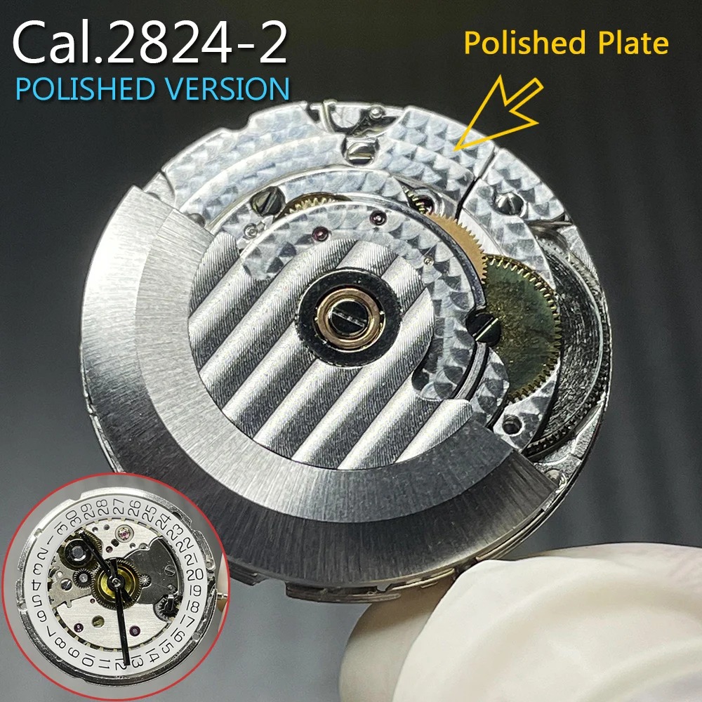 Watch Winder Compact - High Accuracy 2824-2 Clone Polished Plate