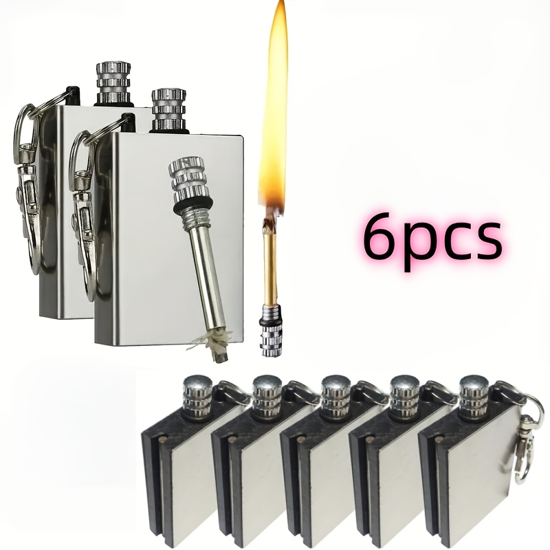 Ferro Rod Striker - 1-6pc Emergency Survival Metal Match -