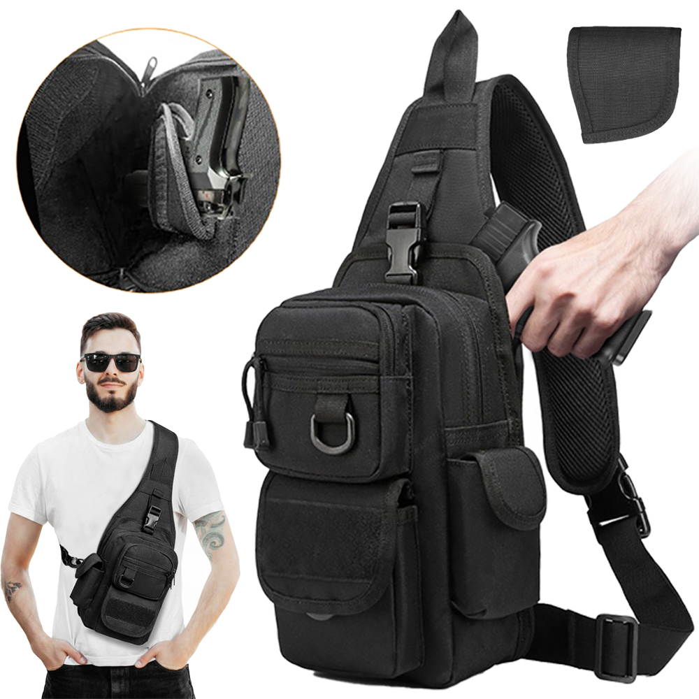 Edc Carry Bag For Pistol - Tactical Pistol Bag Concealed Carry Gun
