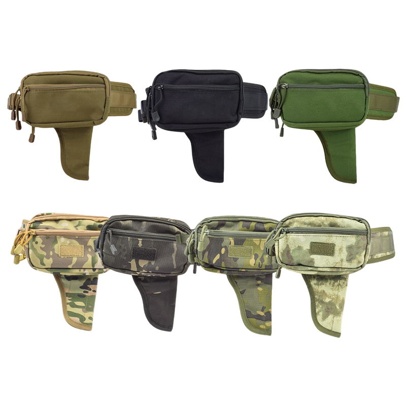 Edc Concealed Carry Fanny Pack - Multifunctional Waist Bag Nylon Concealed Carry