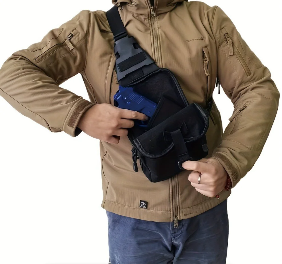 Tactical Sling Bag Concealed C - огляд і ціна Edc Concealed Carry Fanny Pack
