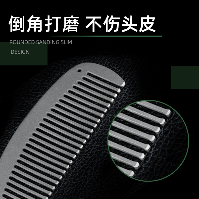 Pure Titanium Anti-Static Comb - огляд і ціна Comb Pocket Titanium