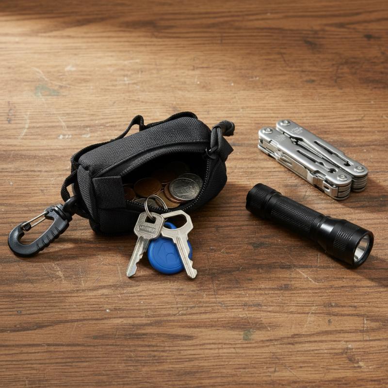 Outdoor EDC Pouch, Zipper Key  - огляд і ціна Edc Carry Belt Pouch