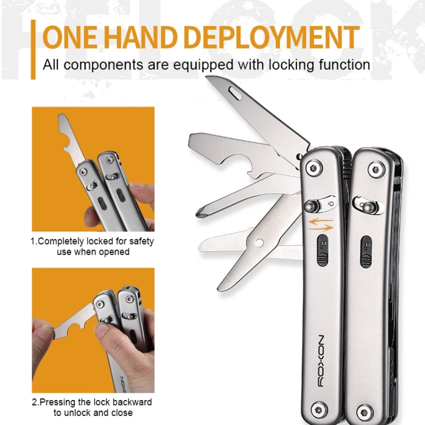 R's Genuine S804G Flex Multi T - огляд і ціна Edc Carry Pliers