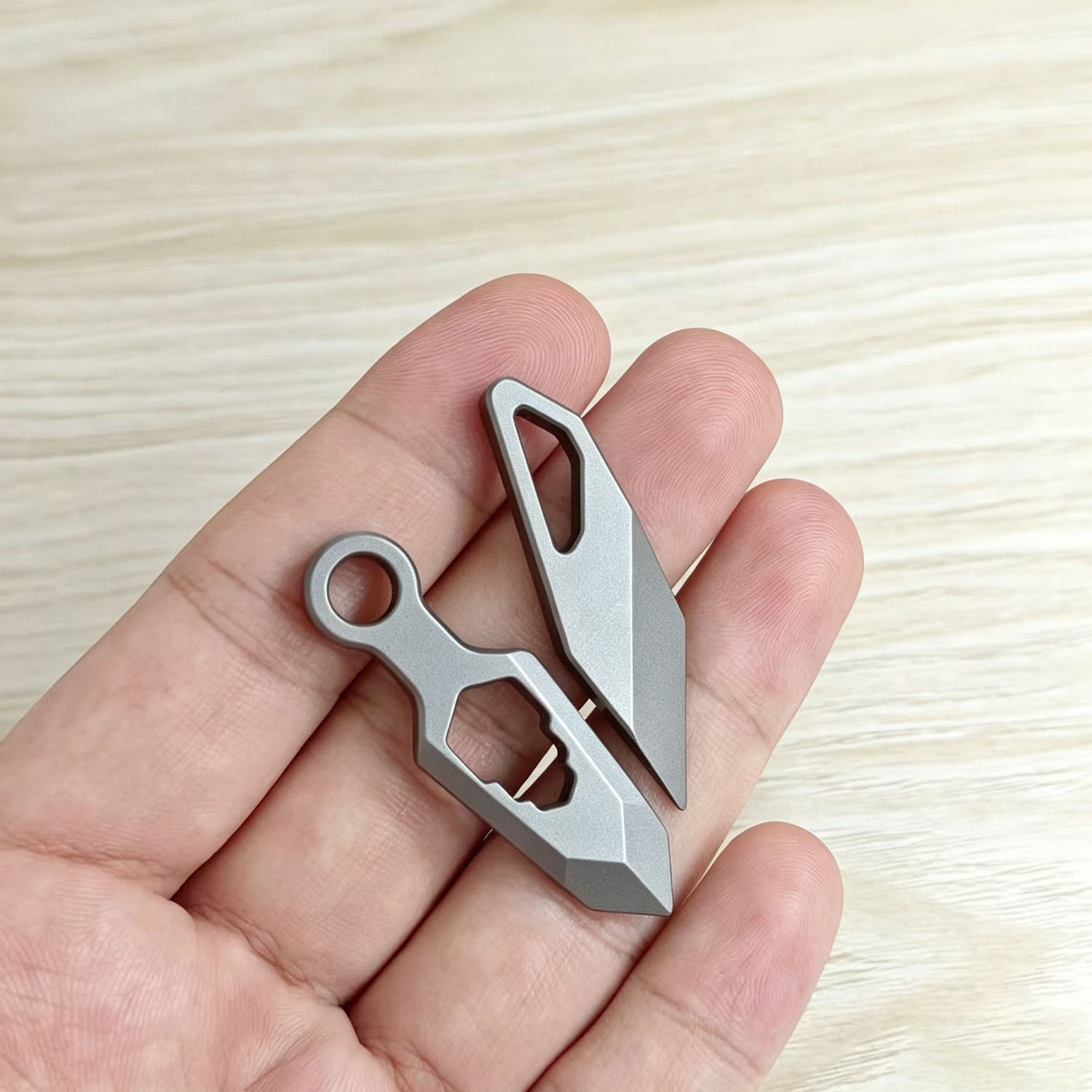 Portable Titanium Alloy 2Pcs E - огляд і ціна Edc Daily Carry