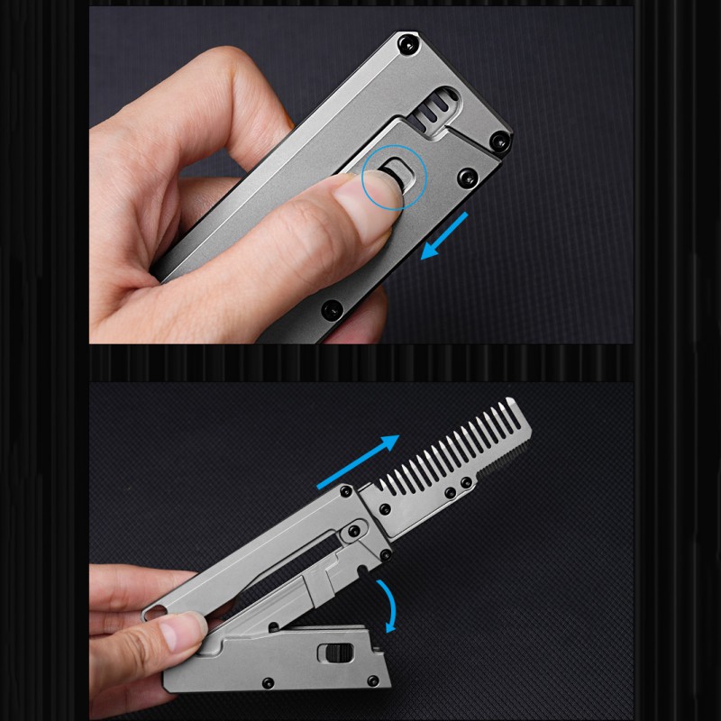 Titanium Alloy Folding Comb Re - огляд і ціна Comb Pocket Titanium