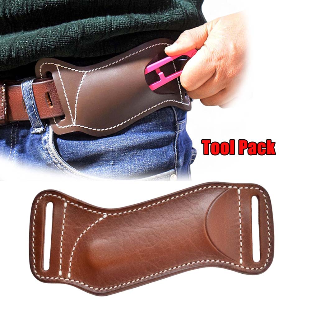 Waist Hanging EDC Knife Sheath - огляд і ціна Edc Carry Belt Leather