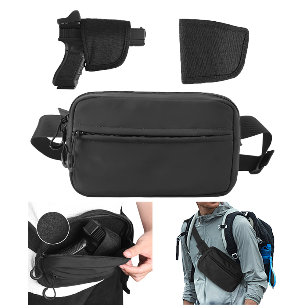 Tactical Crossbody Bag Pistol  - огляд і ціна Edc Concealed Carry Fanny Pack