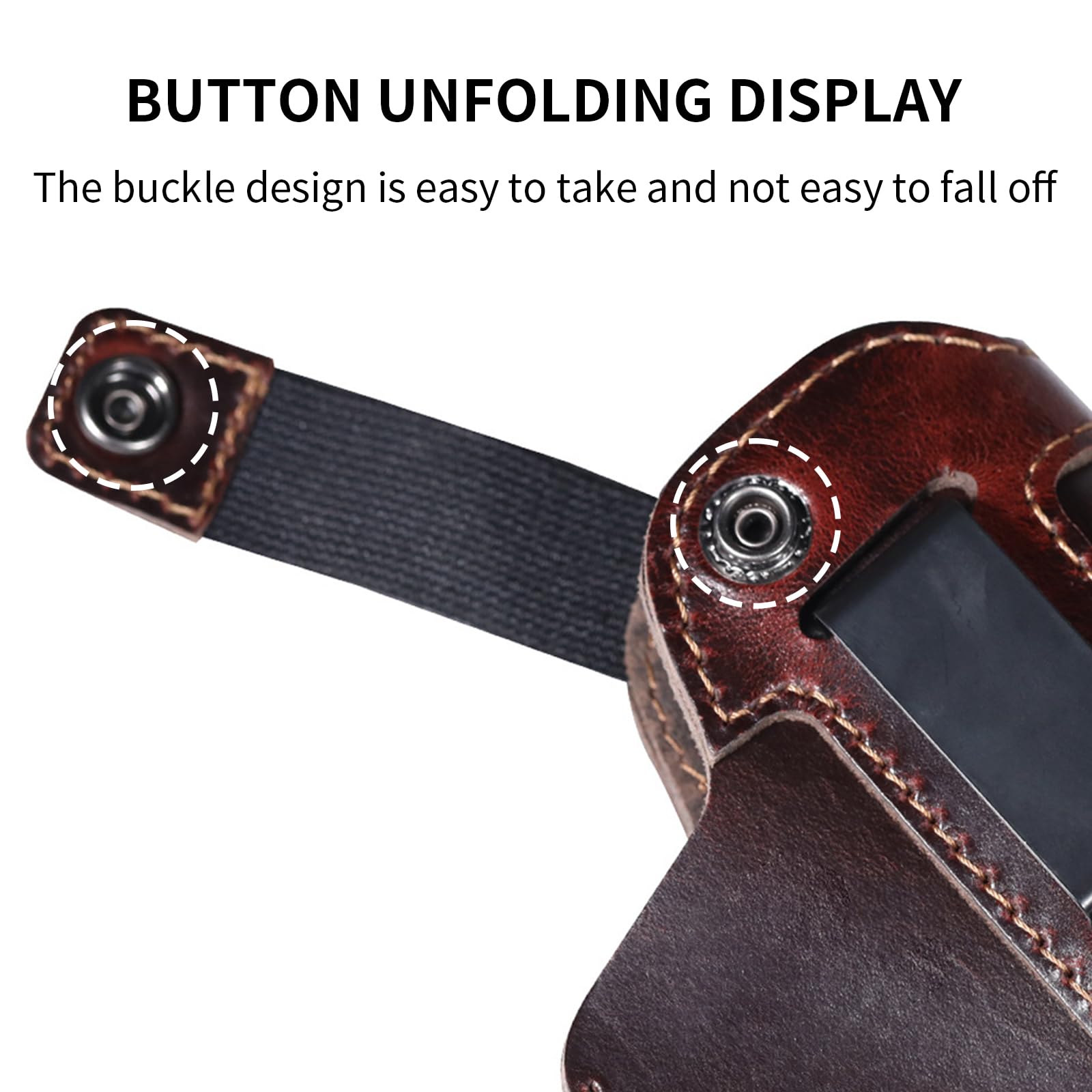 Tactical Leather Concealed Car - огляд і ціна Edc Carry Belt Leather