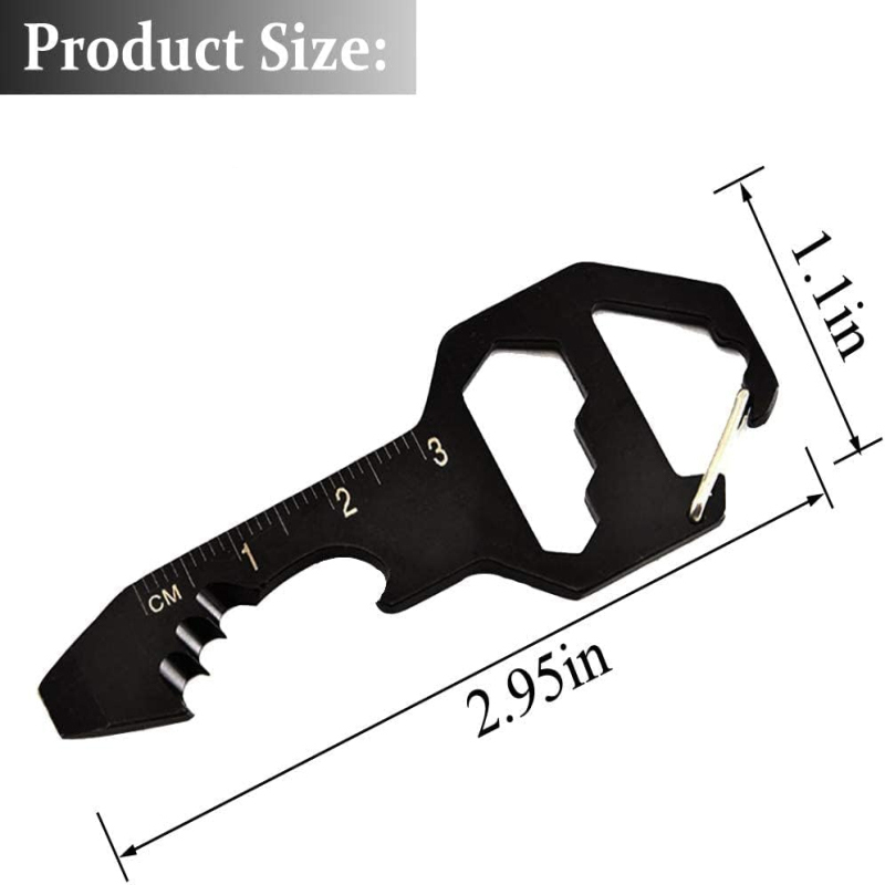1Pcs Keychain Bottle Opener Mu - огляд і ціна Edc Carry Backpack