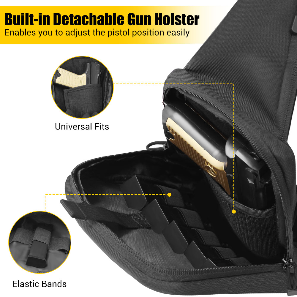 Tactical Pistol Gun Bag Concea - огляд і ціна Edc Carry Bag For Pistol