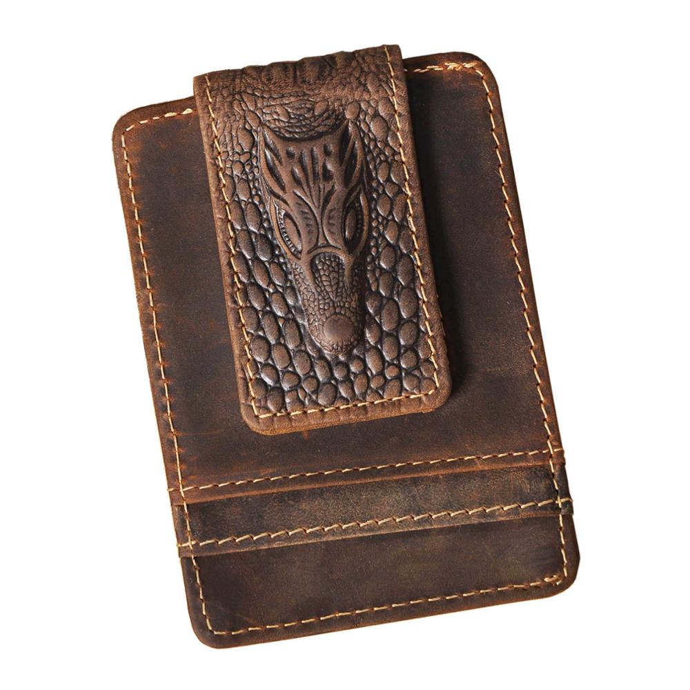 2020 Trend Real Leather Magnet - огляд і ціна Money Clip Magnetic