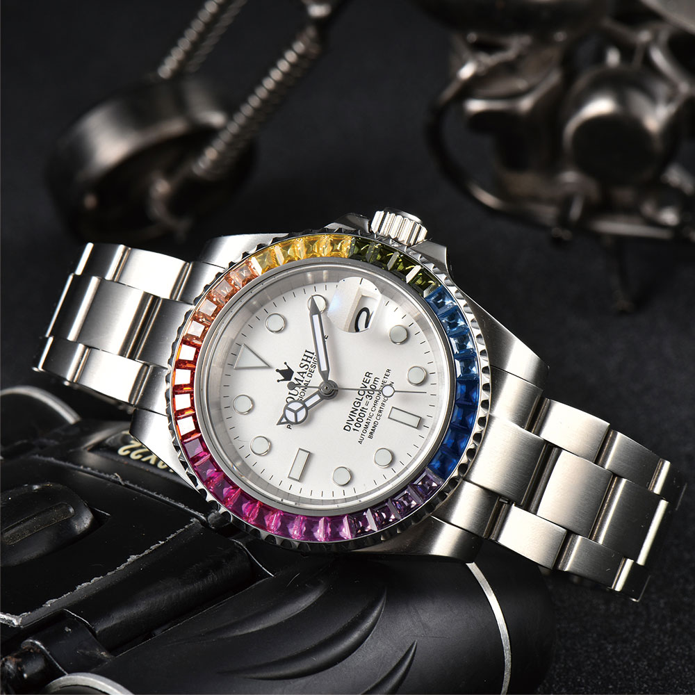 40mm Luxury Diving Men's Watch - огляд і ціна Watch Winder Compact