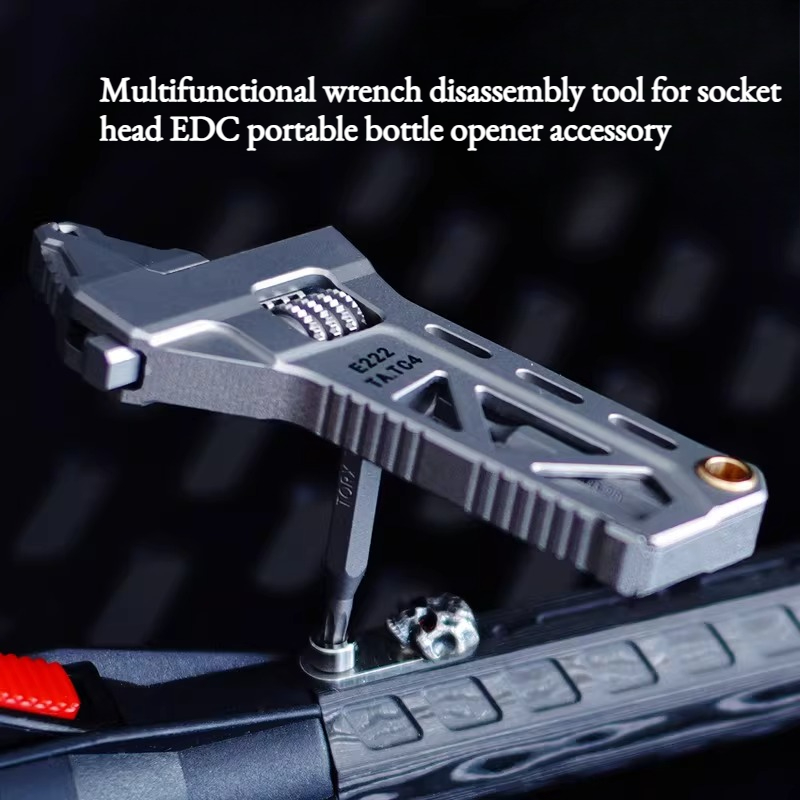 TC4 All-titanium Alloy Wrench  - огляд і ціна Edc Carry All