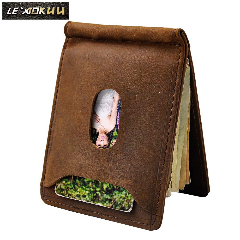 Quality Leather Men Magnetic M - огляд і ціна Money Clip Magnetic