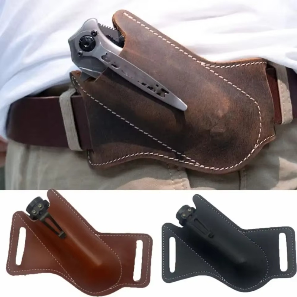 Premium Rugged Leather Knife S - огляд і ціна Edc Carry Belt Leather