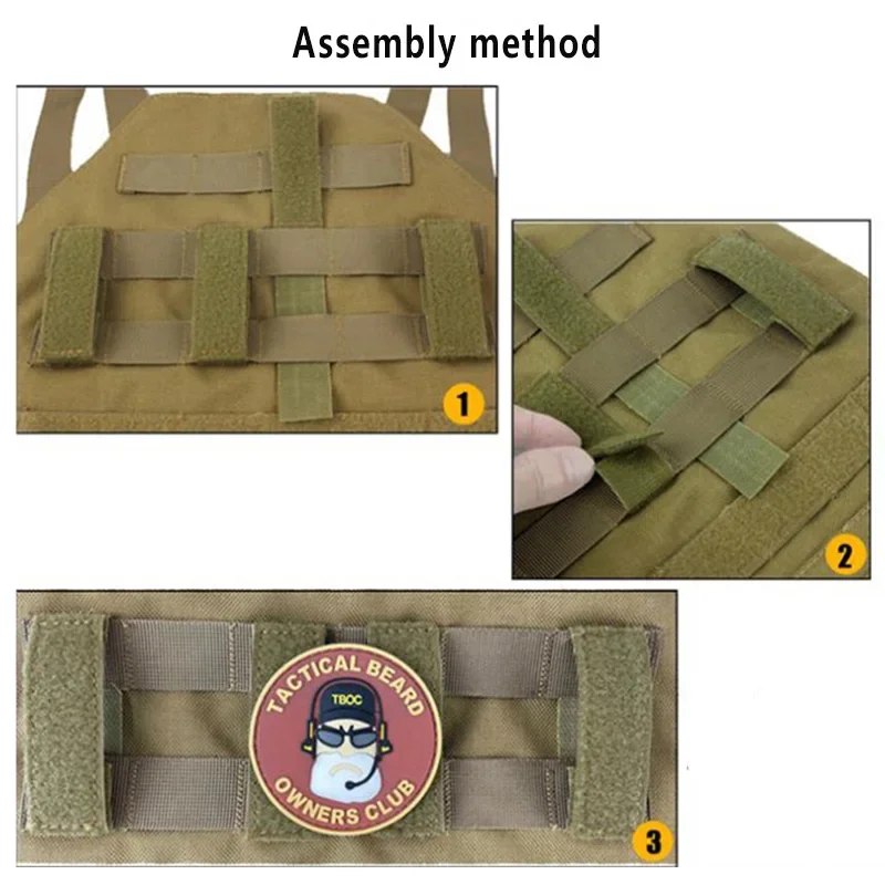 4PCS Molle Strip Adapter Vest  - огляд і ціна Edc Carry Card