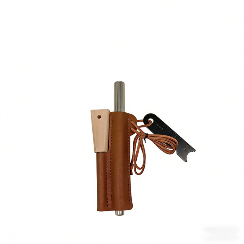 Leather Cover Outdoor Survival - огляд і ціна Ferro Rod Striker