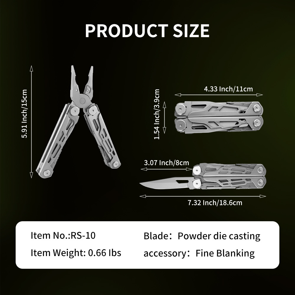 19 in1 Multitool Pliers Foldin - огляд і ціна Edc Carry Pliers
