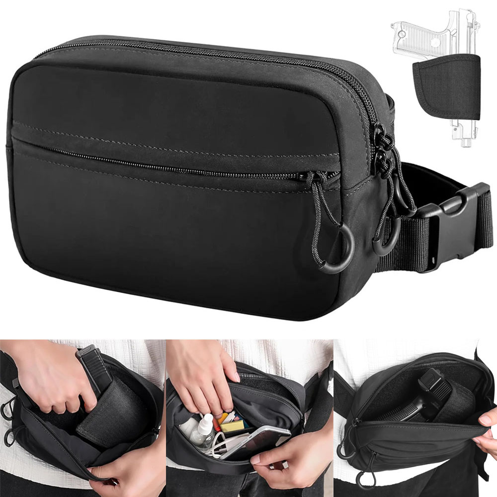Concealed Carry Gun Bag Pistol - огляд і ціна Edc Concealed Carry Fanny Pack