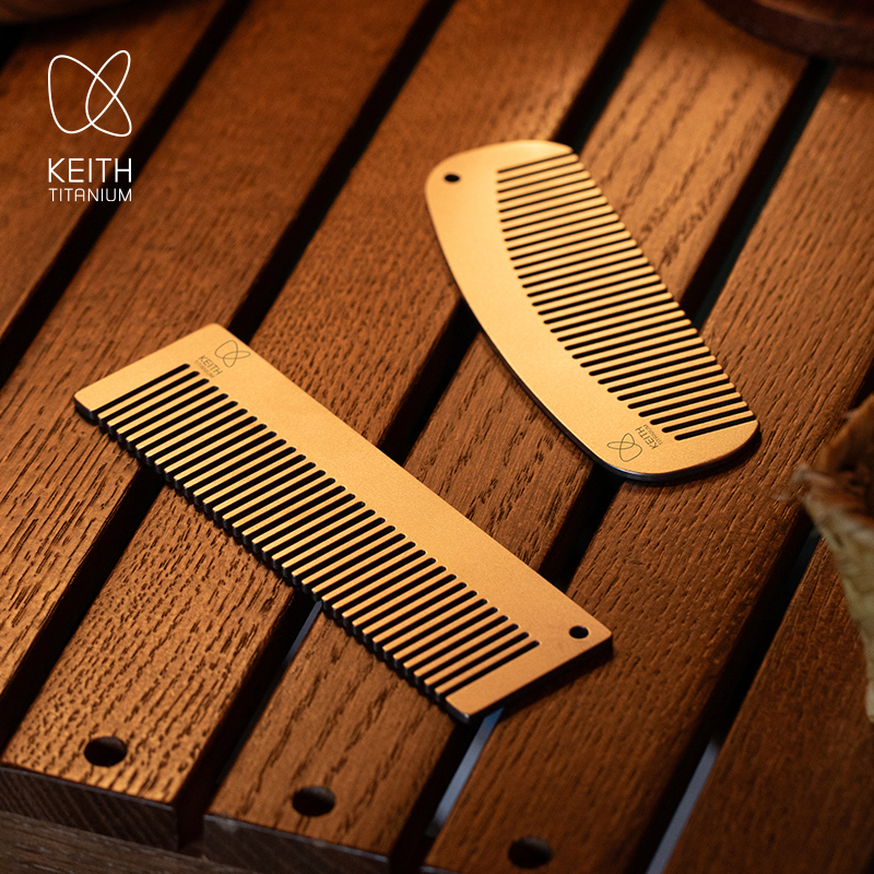 KEITH Titanium Purse Comb for  - огляд і ціна Comb Pocket Titanium