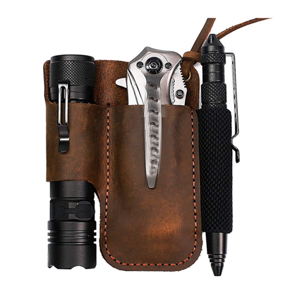 Durable Cowhide Leather Multit - огляд і ціна Edc Carry Belt Leather