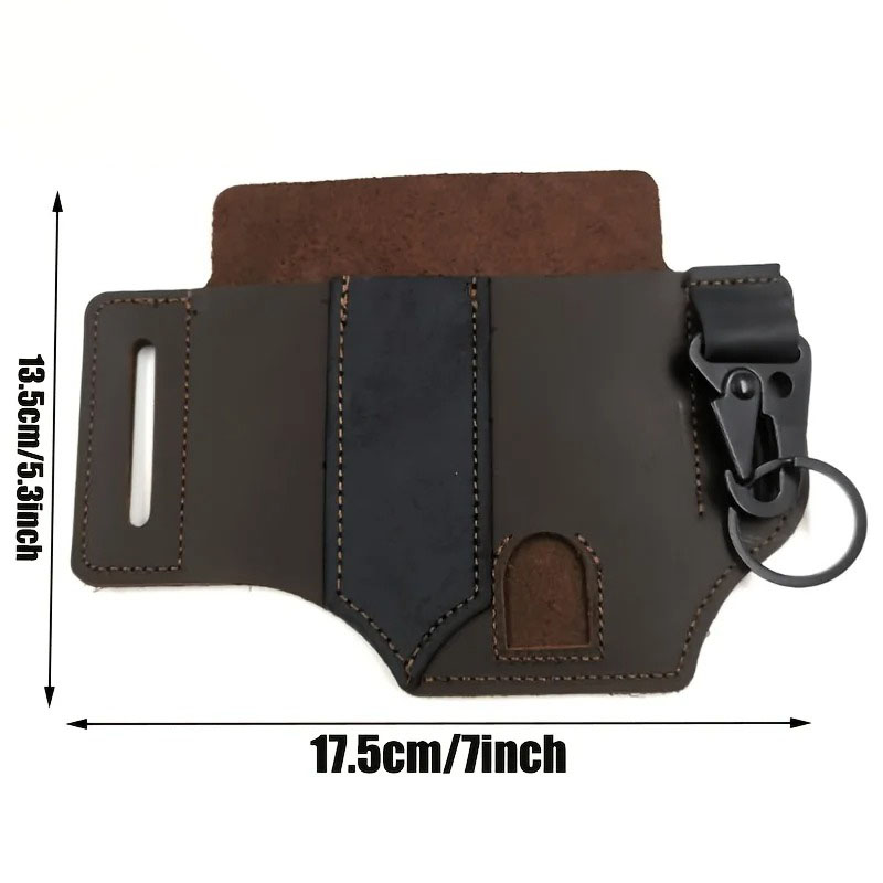 PU Leather EDC Belt Multitool  - огляд і ціна Edc Carry Belt Leather