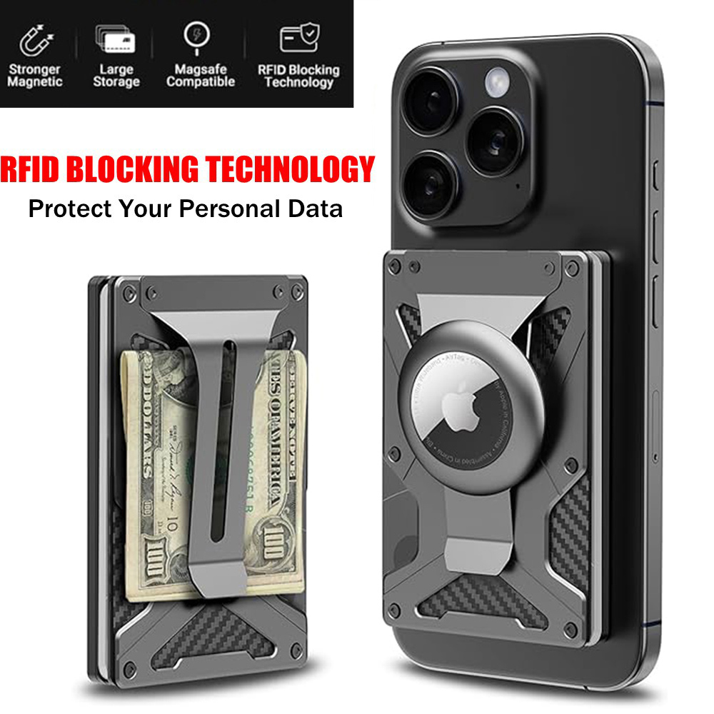 Magnetic Phone Wallet Compatib - огляд і ціна Money Clip Magnetic
