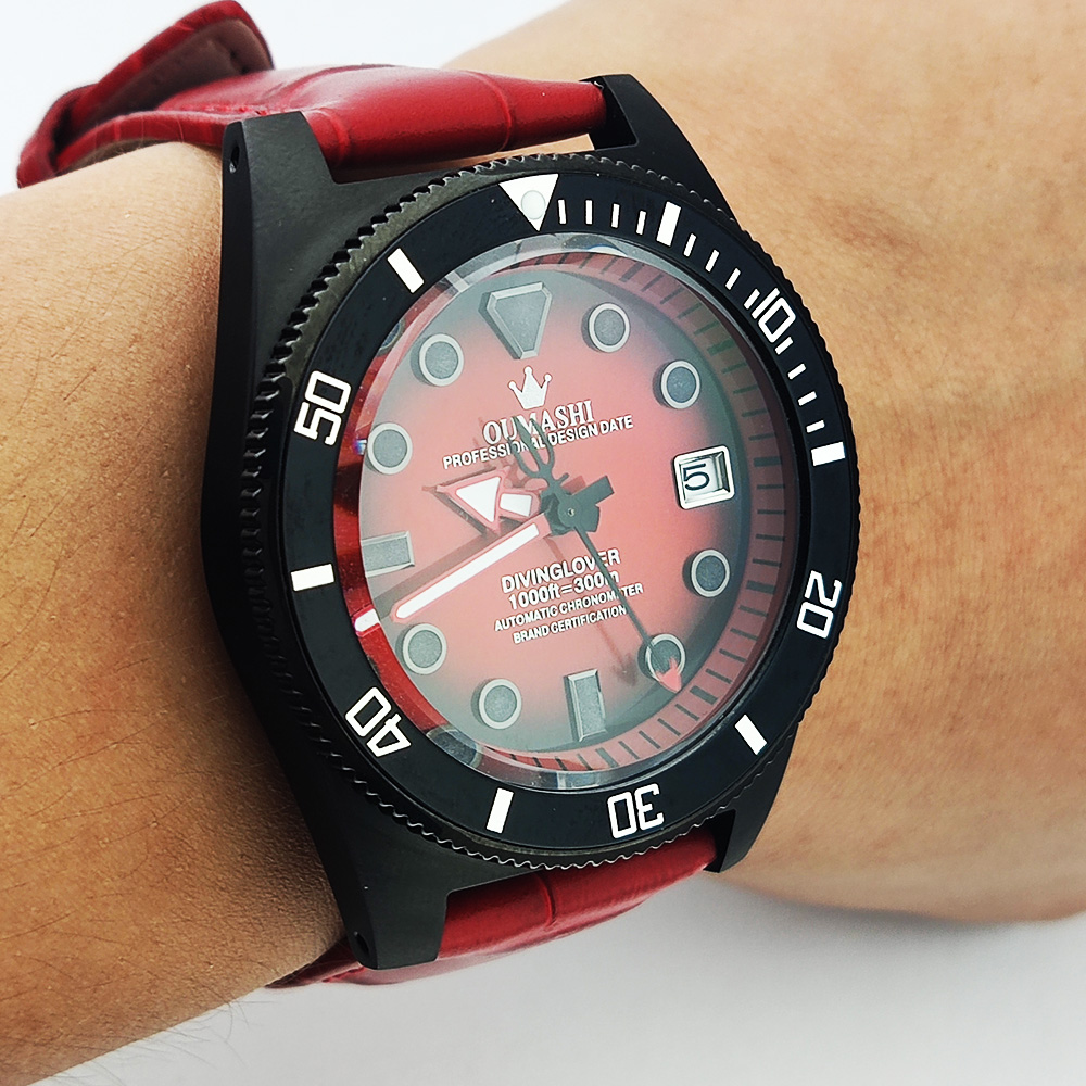 40.5mm customized watch NH35 M - огляд і ціна Watch Winder Compact