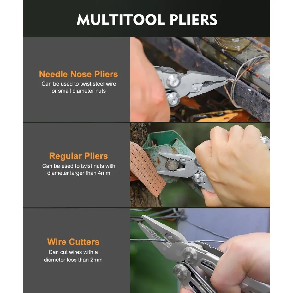 Outdoor Folding Pliers EDC Mul - огляд і ціна Edc Carry Pliers