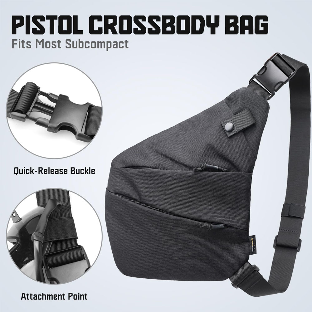 Tactical Concealed Gun Carry B - огляд і ціна Edc Carry Bag For Pistol