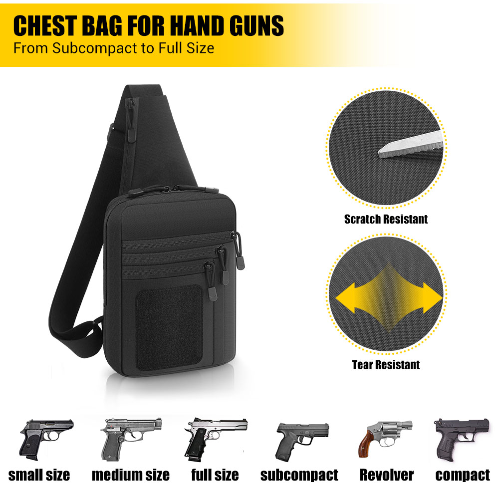Tactical Pistol Gun Bag Concea - огляд і ціна Edc Carry Bag For Pistol