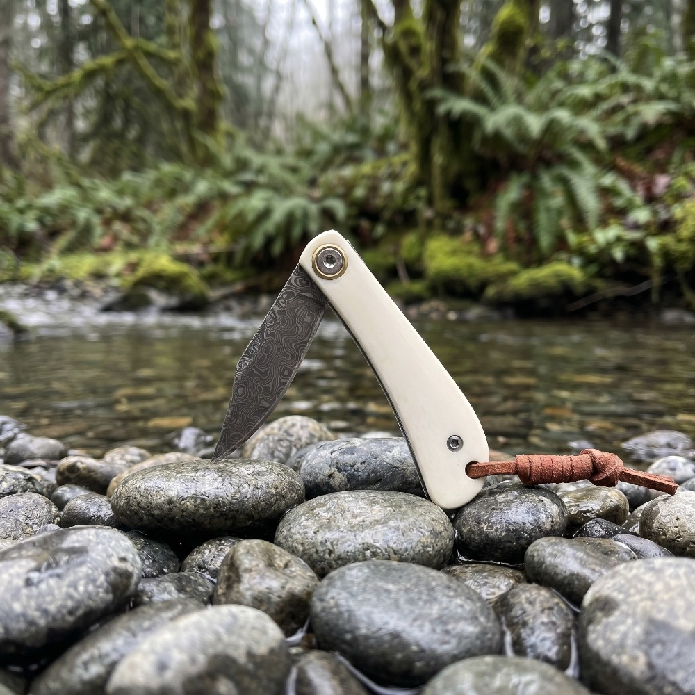 Outdoor Folding Knife Bull Bon - огляд і ціна Edc Daily Carry