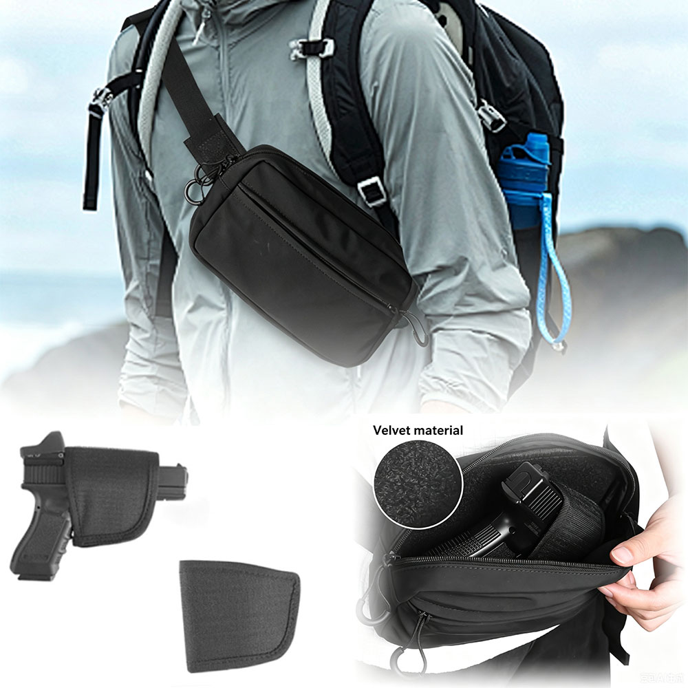 Concealed Carry Waist Bag Tact - огляд і ціна Edc Carry Bag For Pistol