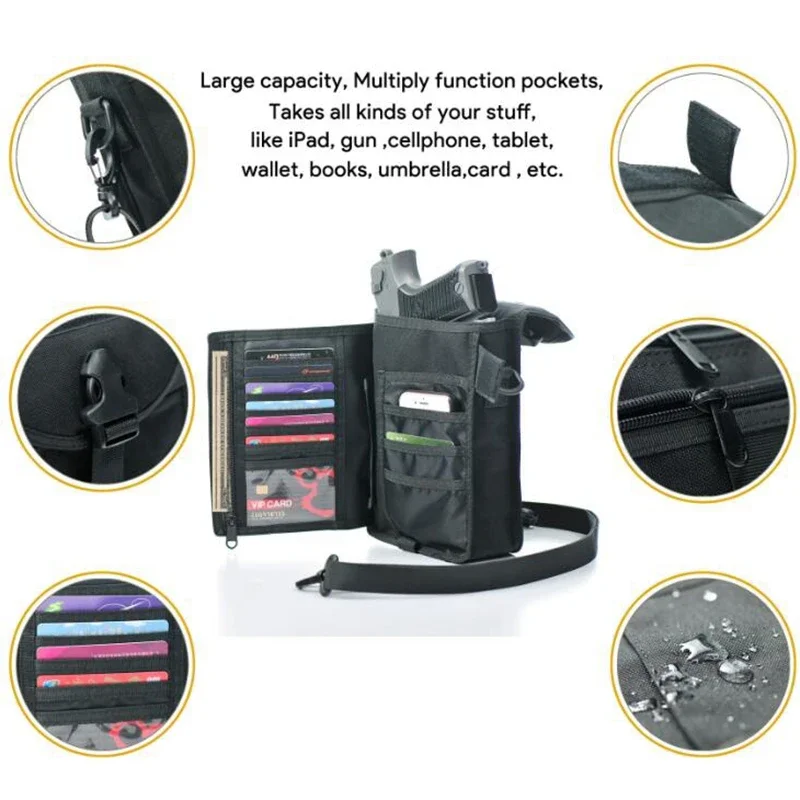 Tactical Men's Shoulder Pistol - огляд і ціна Edc Carry Backpack