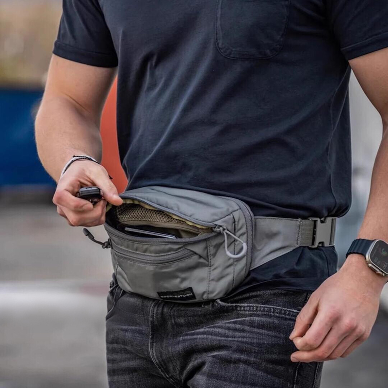 Mens Belt Bag with Adjustable  - огляд і ціна Edc Concealed Carry Fanny Pack