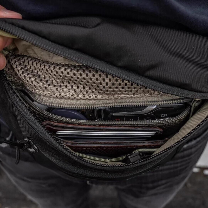 Mens Belt Bag with Adjustable  - огляд і ціна Edc Concealed Carry Fanny Pack