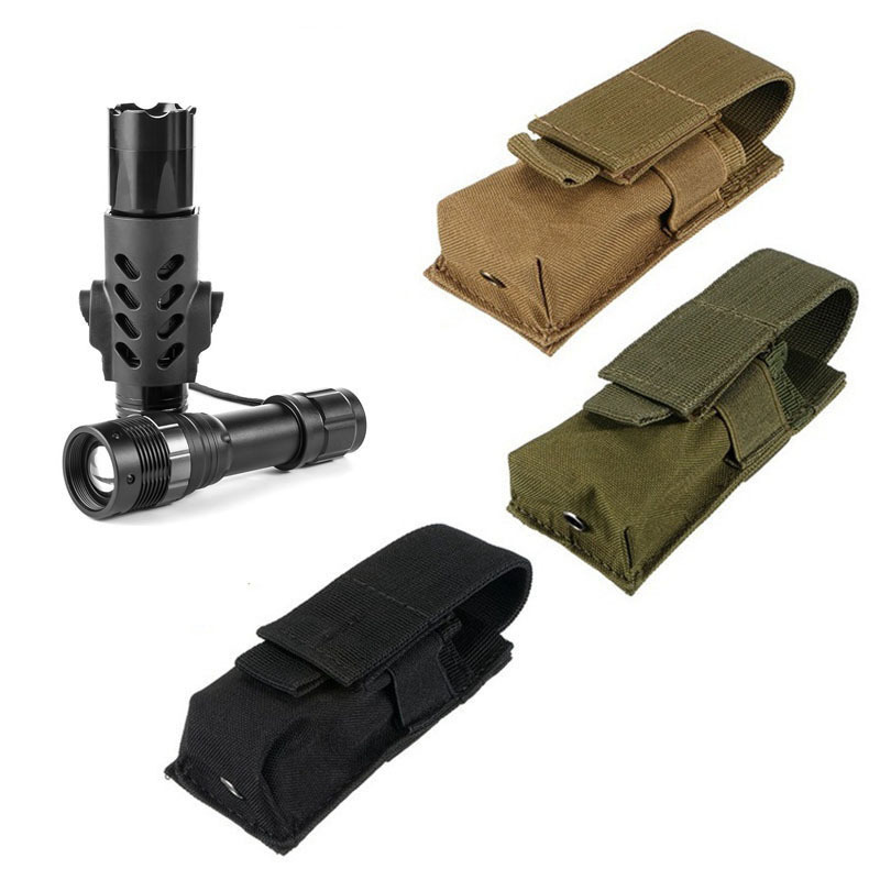 Tactical Molle Flashlight Pouc - огляд і ціна Edc Carry Belt Pouch