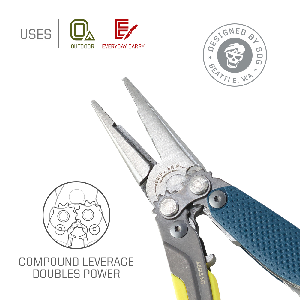 SOG 5 in 1 Aegis MT Mini Porta - огляд і ціна Edc Carry Pliers