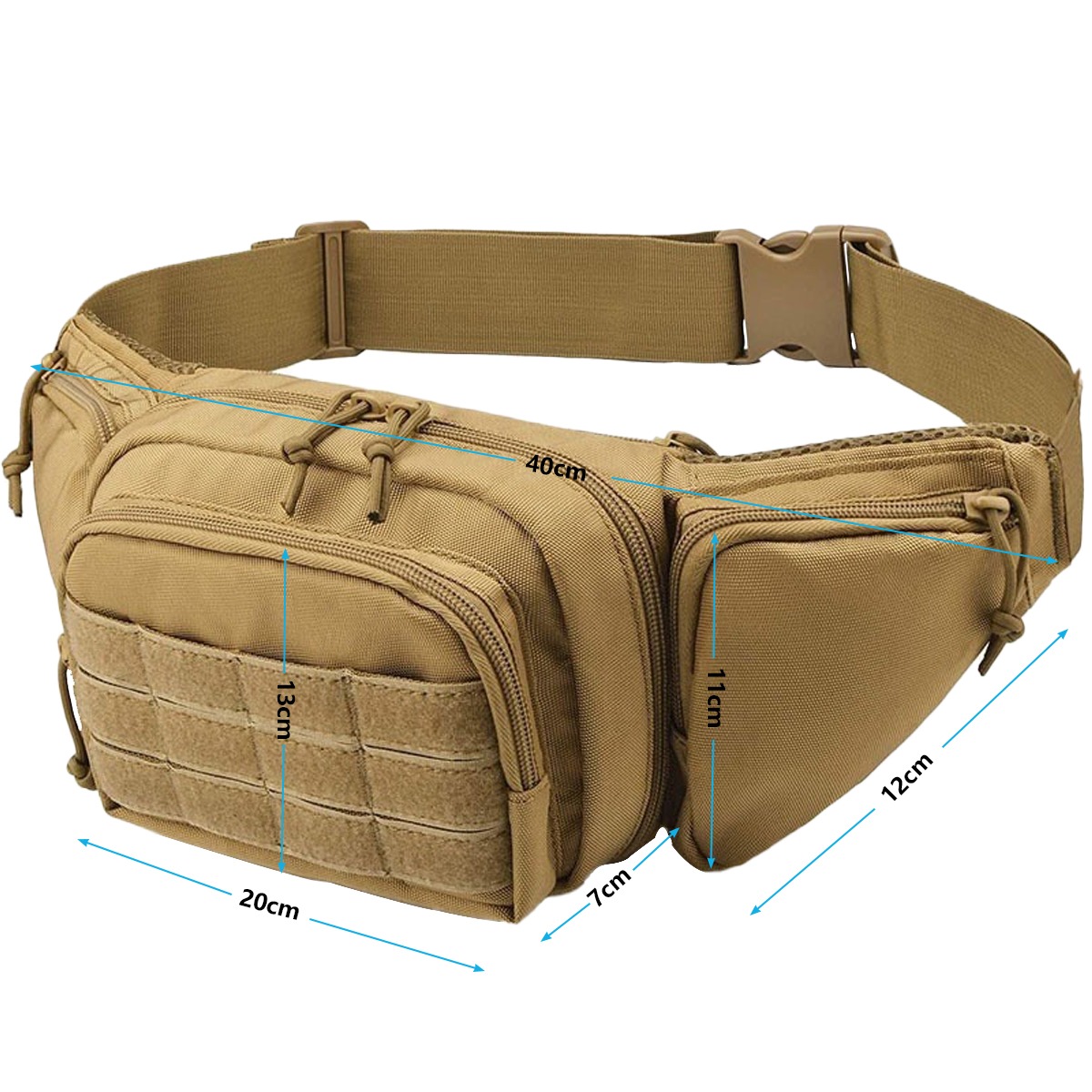 MOLLE Tactical Concealed Carry - огляд і ціна Edc Concealed Carry Fanny Pack
