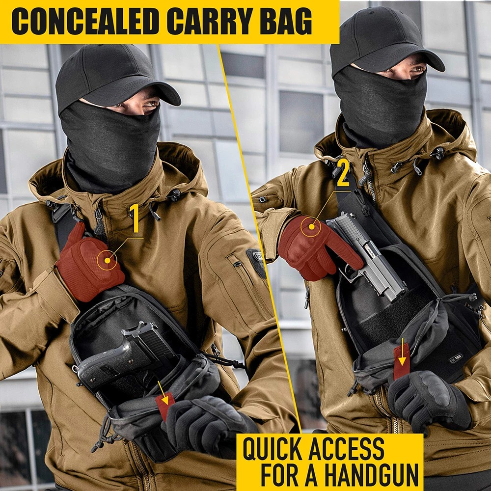 Hunting Crossbody Sling Bag |  - огляд і ціна Edc Carry All