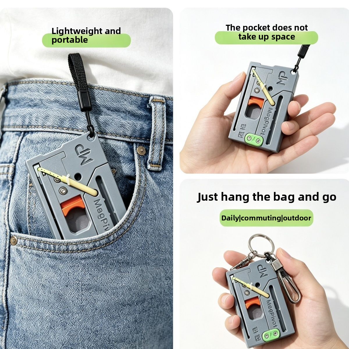 MagaPivot Card Slingshot Porta - огляд і ціна Edc Carry Card