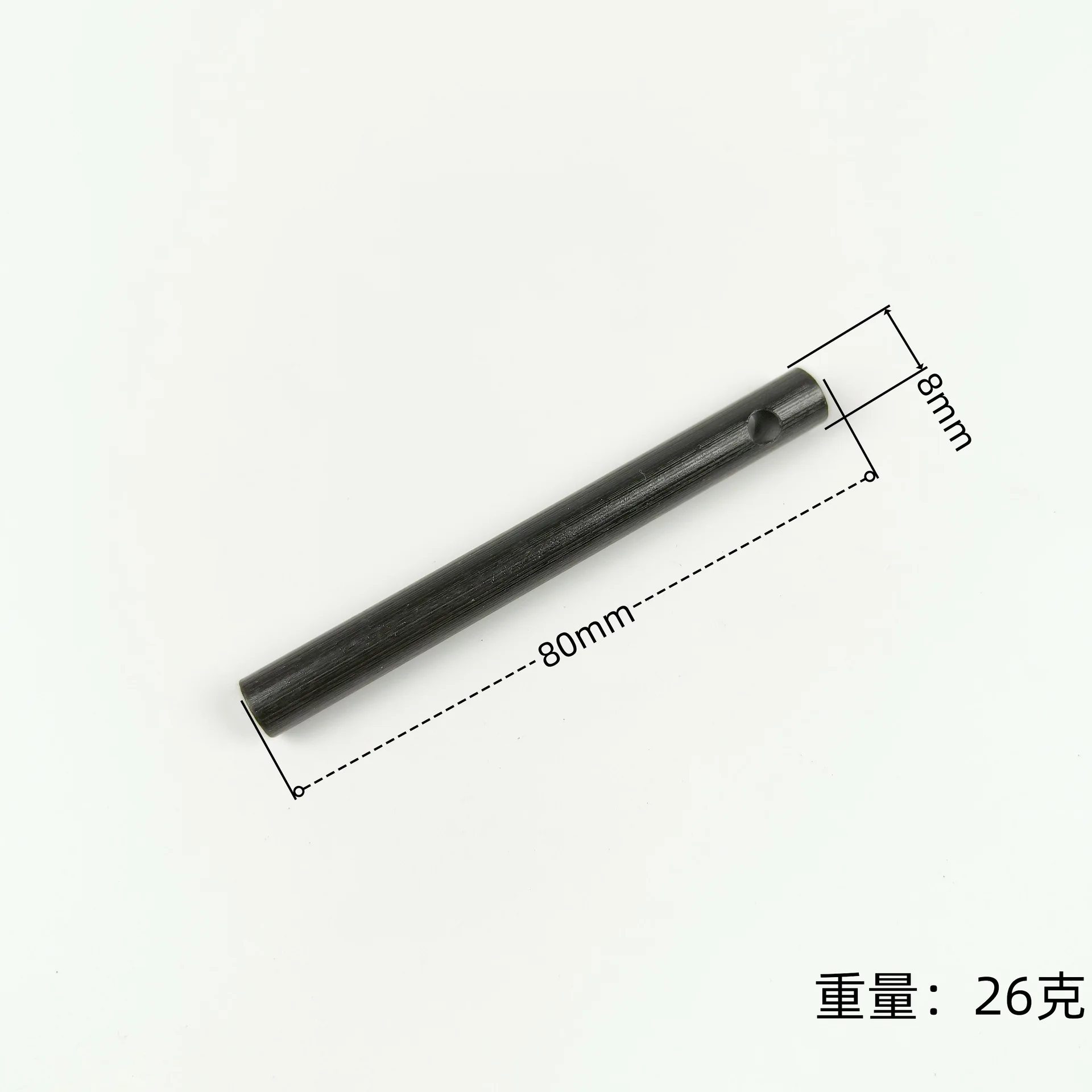 2PCS 8 * 80mm Perforated Campi - огляд і ціна Ferro Rod Striker