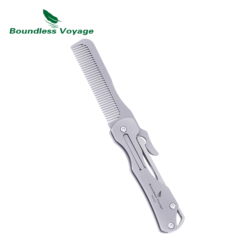 Boundless Voyage Folding Titan - огляд і ціна Comb Pocket Titanium