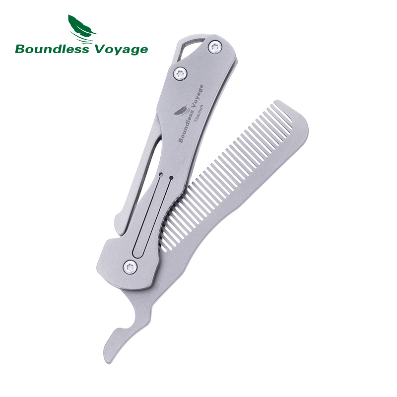 Boundless Voyage Folding Titan - огляд і ціна Comb Pocket Titanium