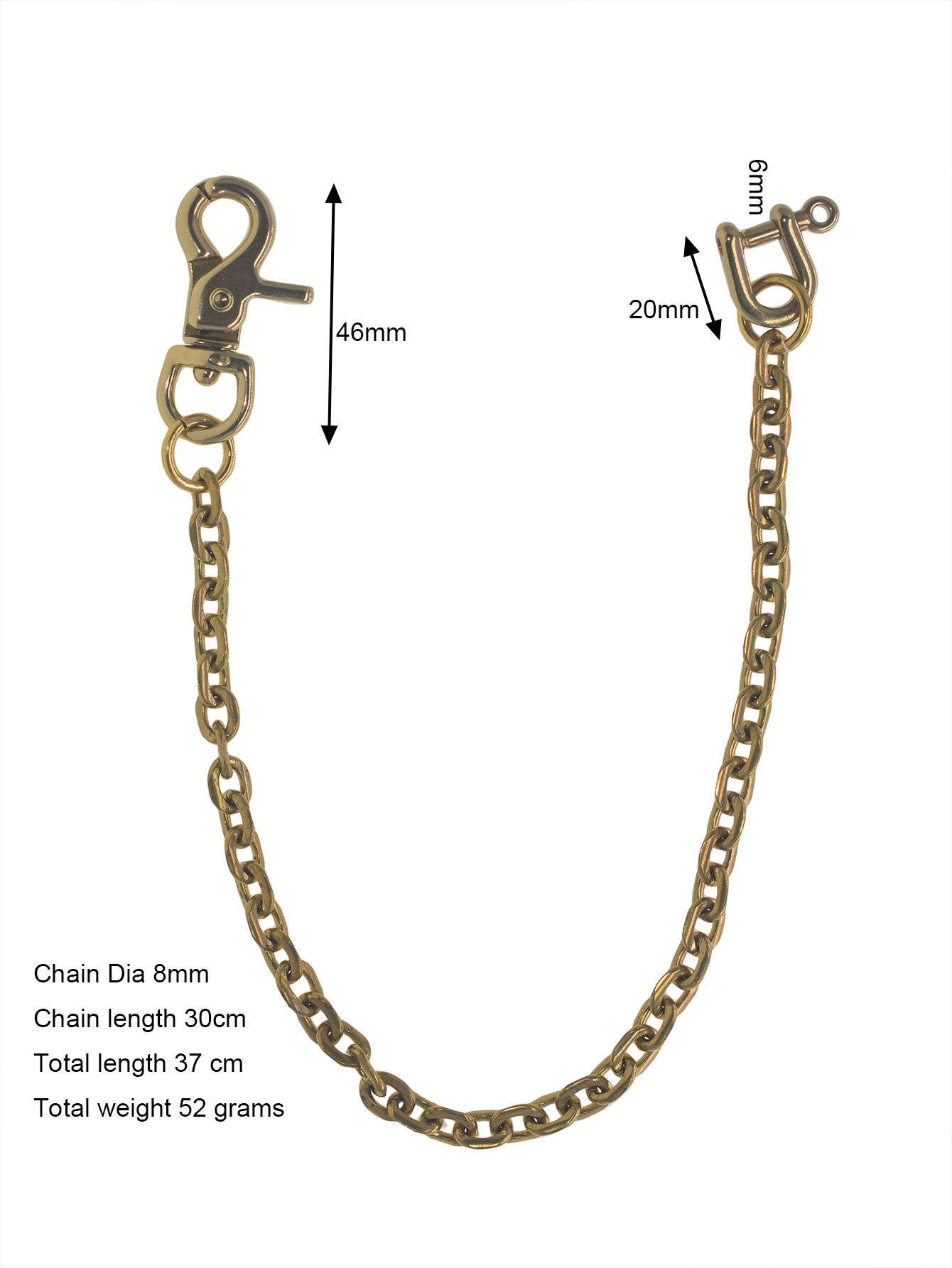 37cm short  brass Trousers Jea - огляд і ціна Edc Carry Clip