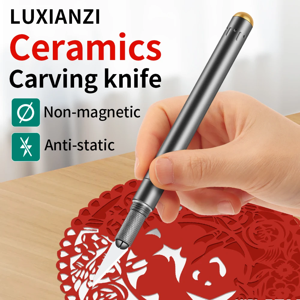 LUXIANZI Ceramics Blade Carvin - огляд і ціна Pocket Knife Ceramic