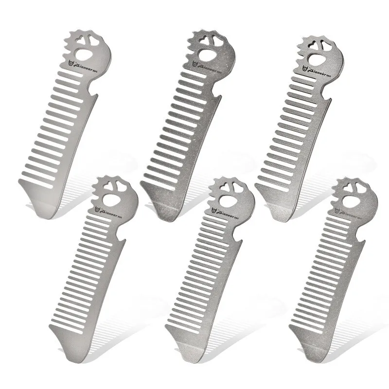 FEGVE Titanium alloy comb with - огляд і ціна Comb Pocket Titanium